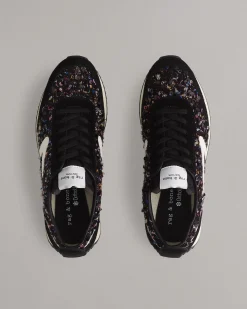 rag & bone Retro Runner Sneaker Black Multi Clearance