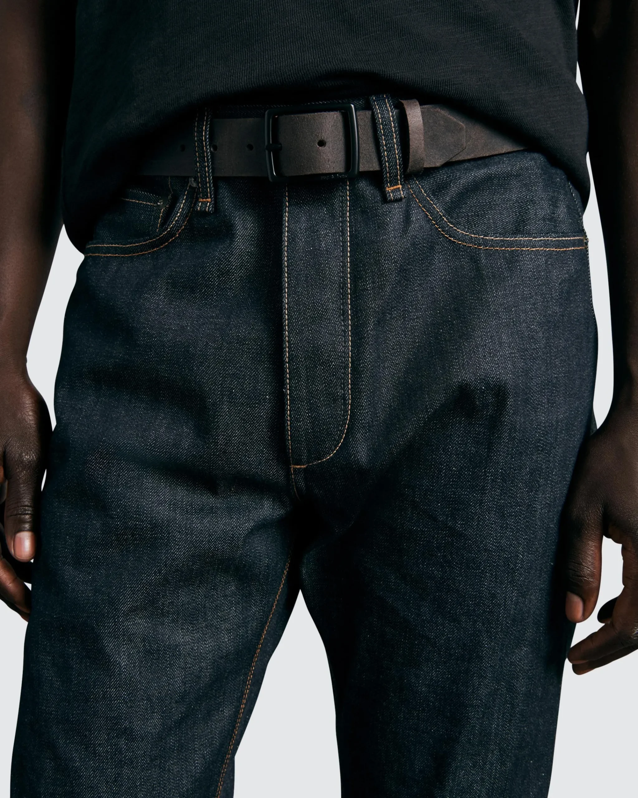 rag & bone Rugged Belt Brown Cheap