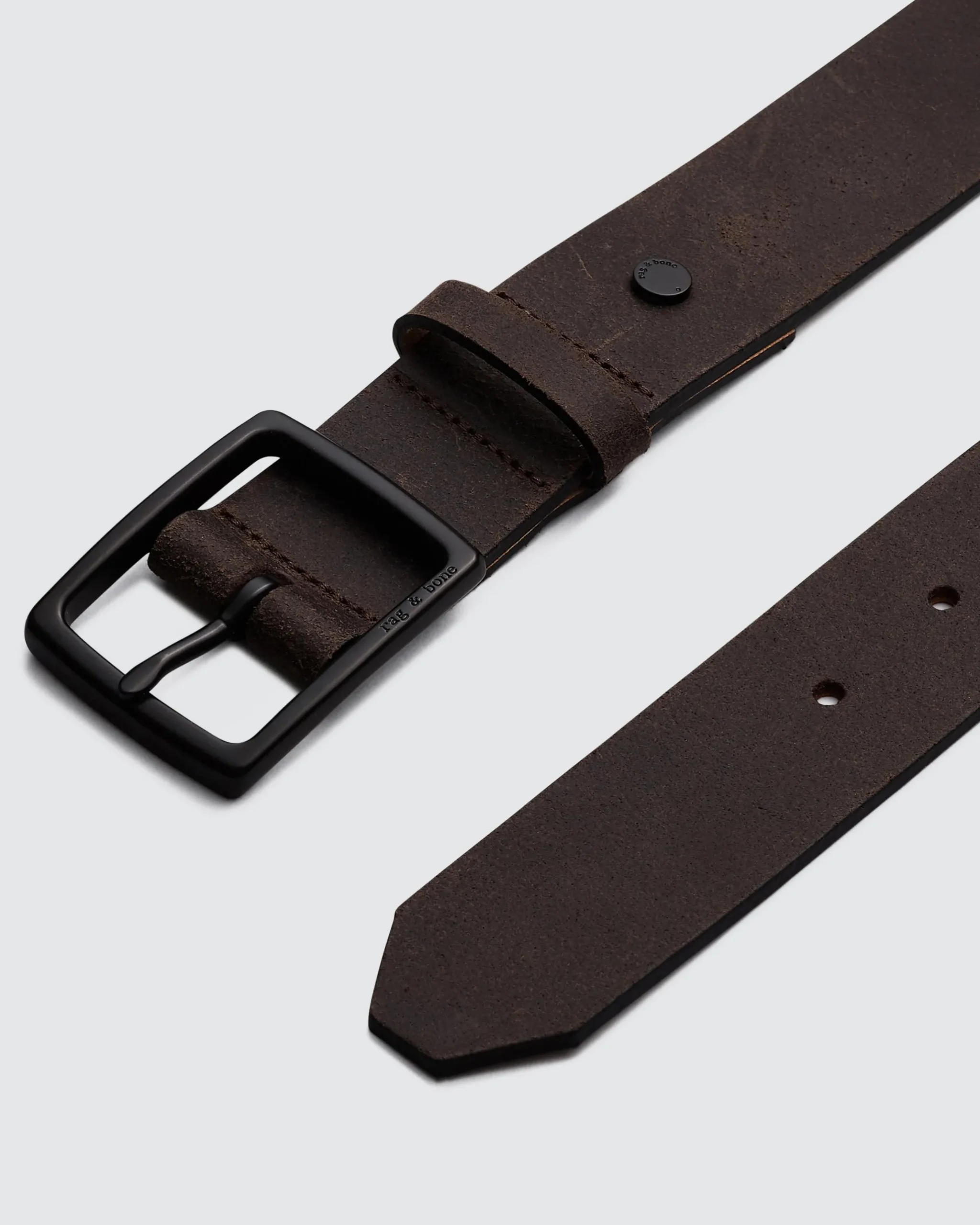 rag & bone Rugged Belt Brown Cheap