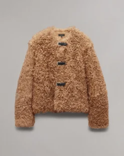 rag & bone Sabrina Shearling Jacket Light Brown Best Sale
