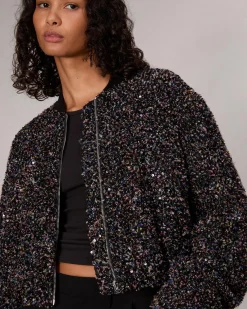 rag & bone Samira Bomber Jacket Multi Color Store