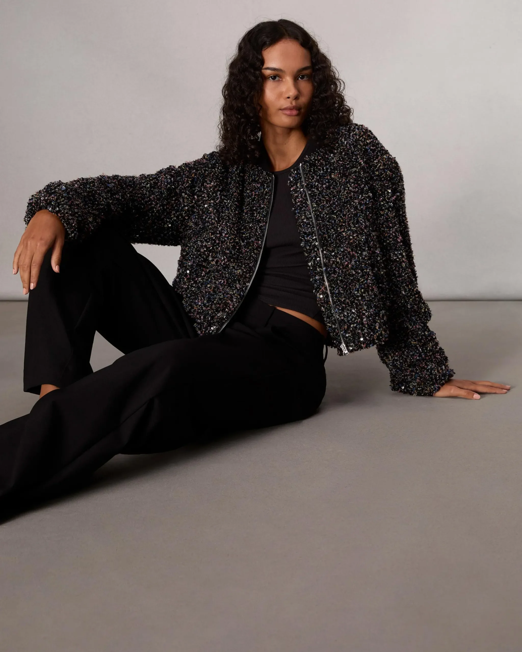 rag & bone Samira Bomber Jacket Multi Color Store