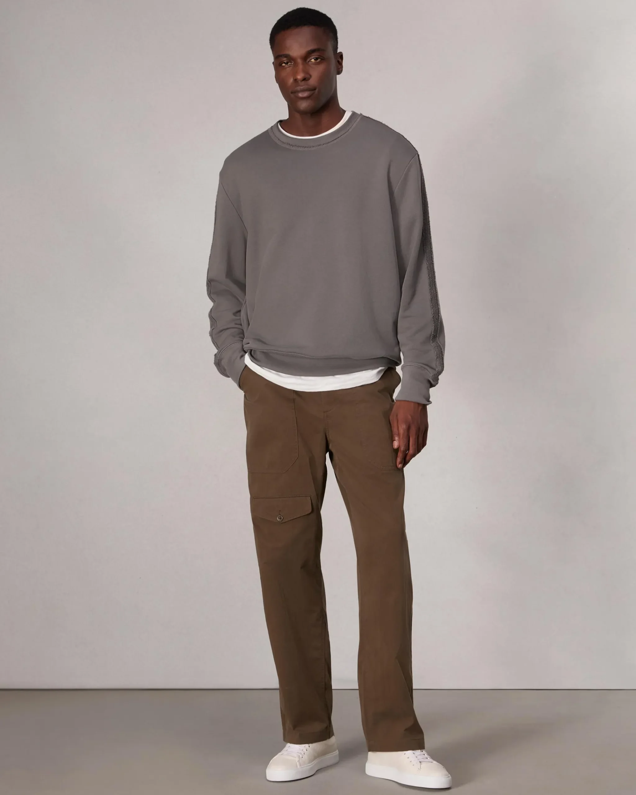 rag & bone Samson Cotton-Blend Cargo Pant Gravel Sale