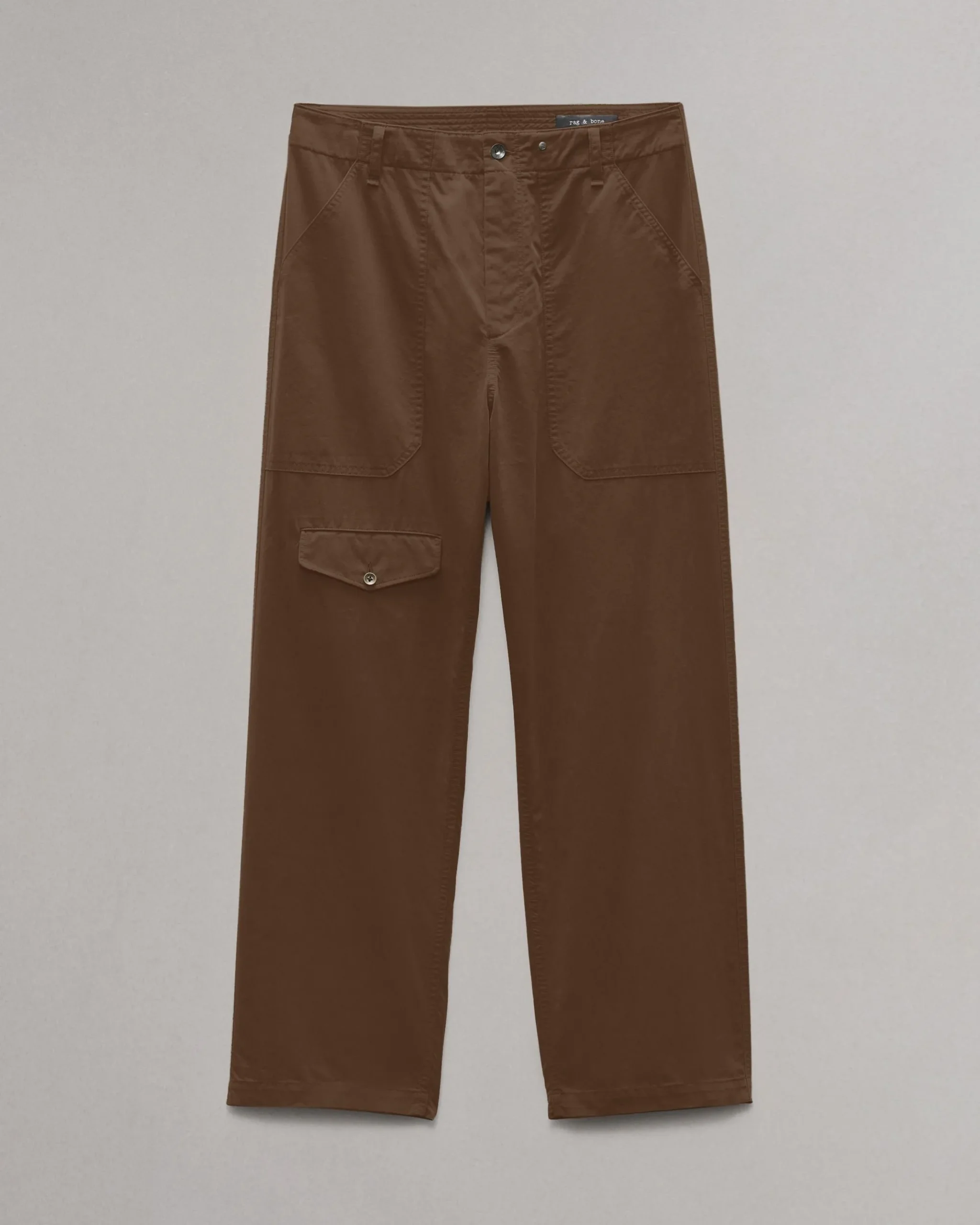 rag & bone Samson Cotton-Blend Cargo Pant Gravel Sale