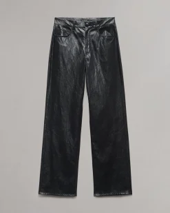 rag & bone Shea Faux Leather Pant Black Cheap
