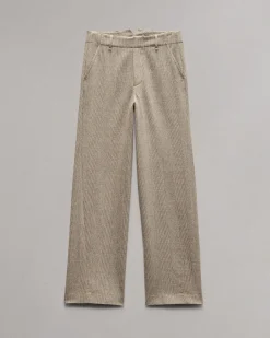 rag & bone Shea Full-Length Plaid Pant Camel Plaid Best