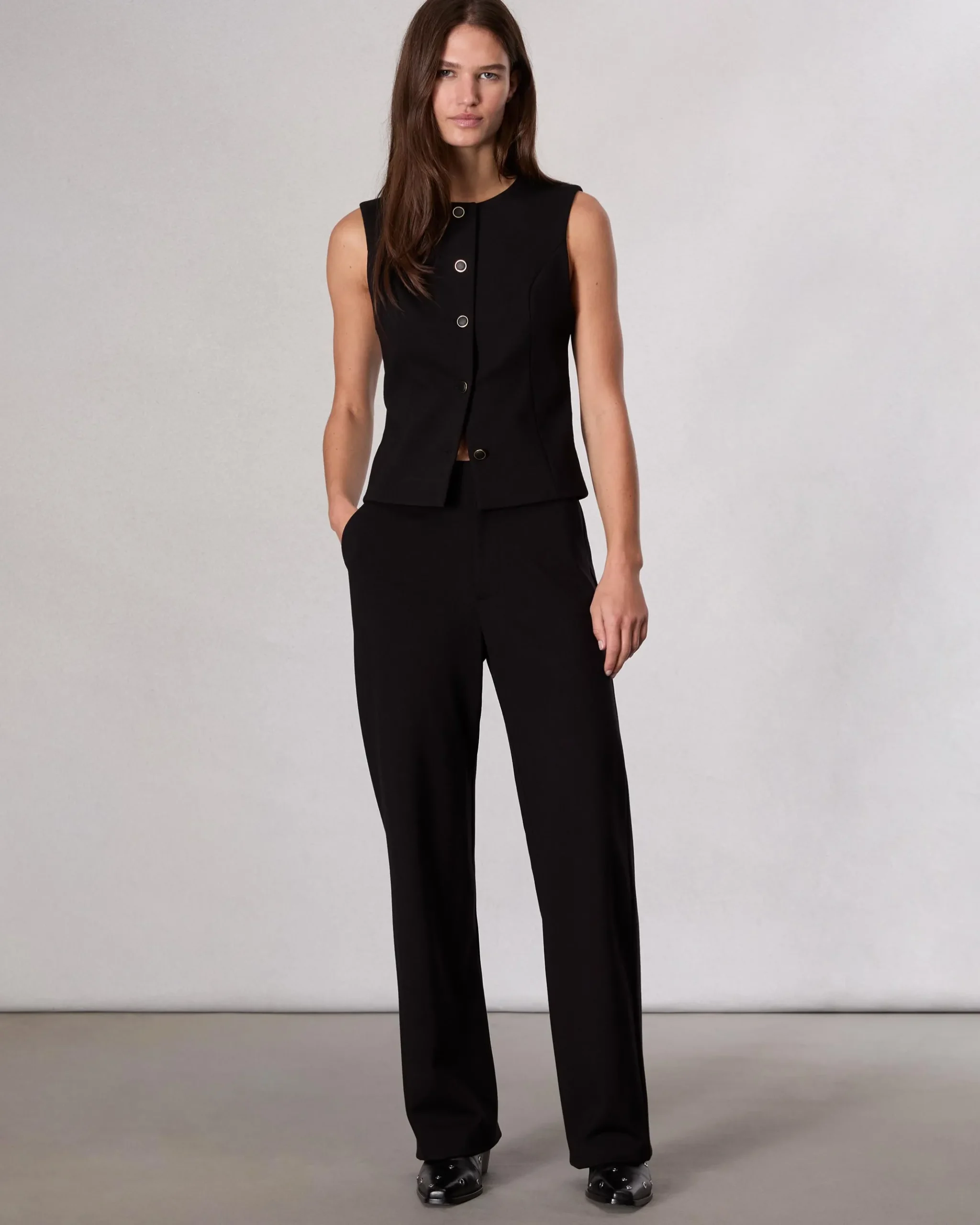 rag & bone Shea Ponte Pant Black Store