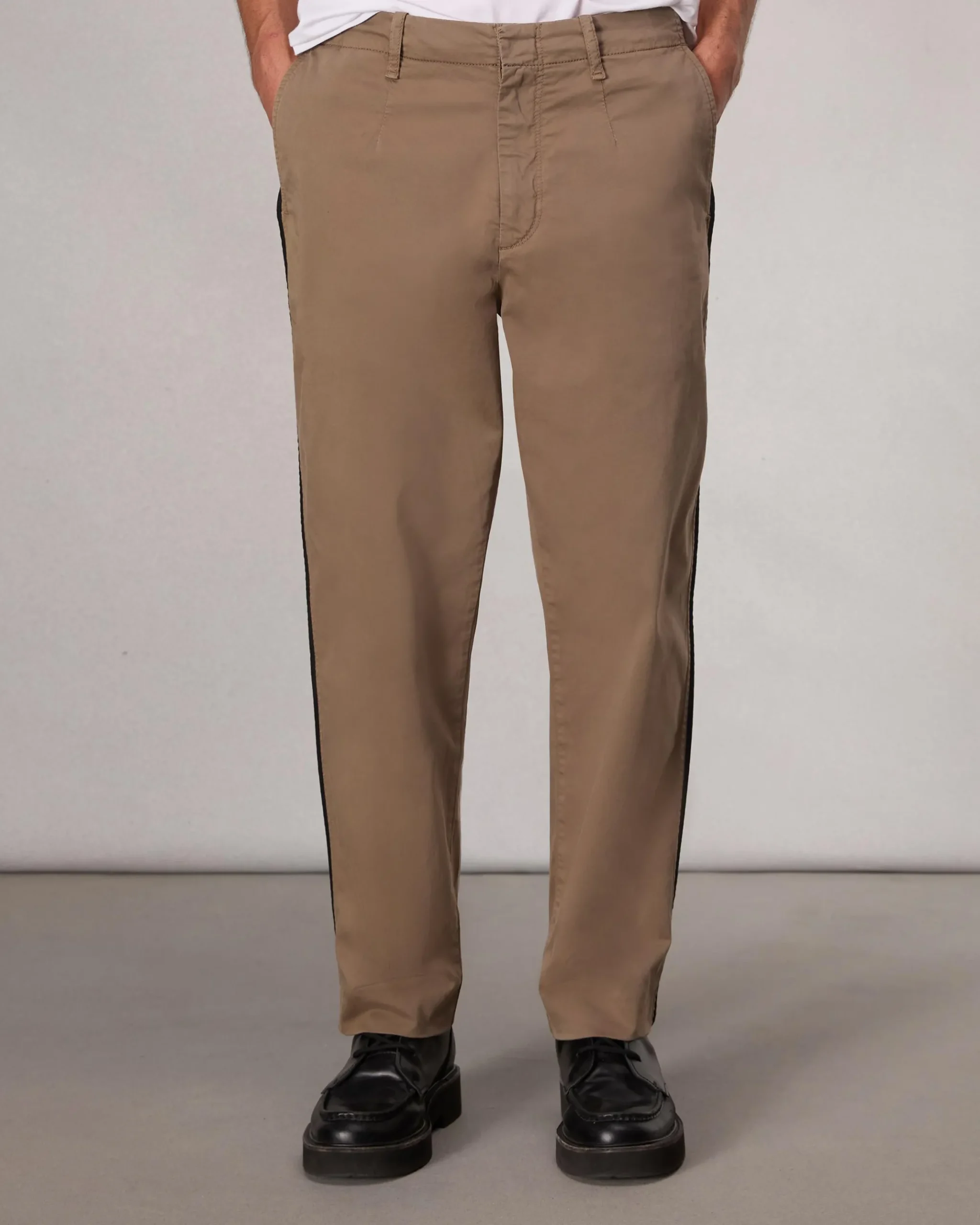 rag & bone Shift Cotton-Blend Pants Dark Army Fashion
