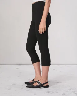 rag & bone Simone Ponte Capri Pant Black Best