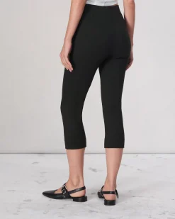 rag & bone Simone Ponte Capri Pant Black Best