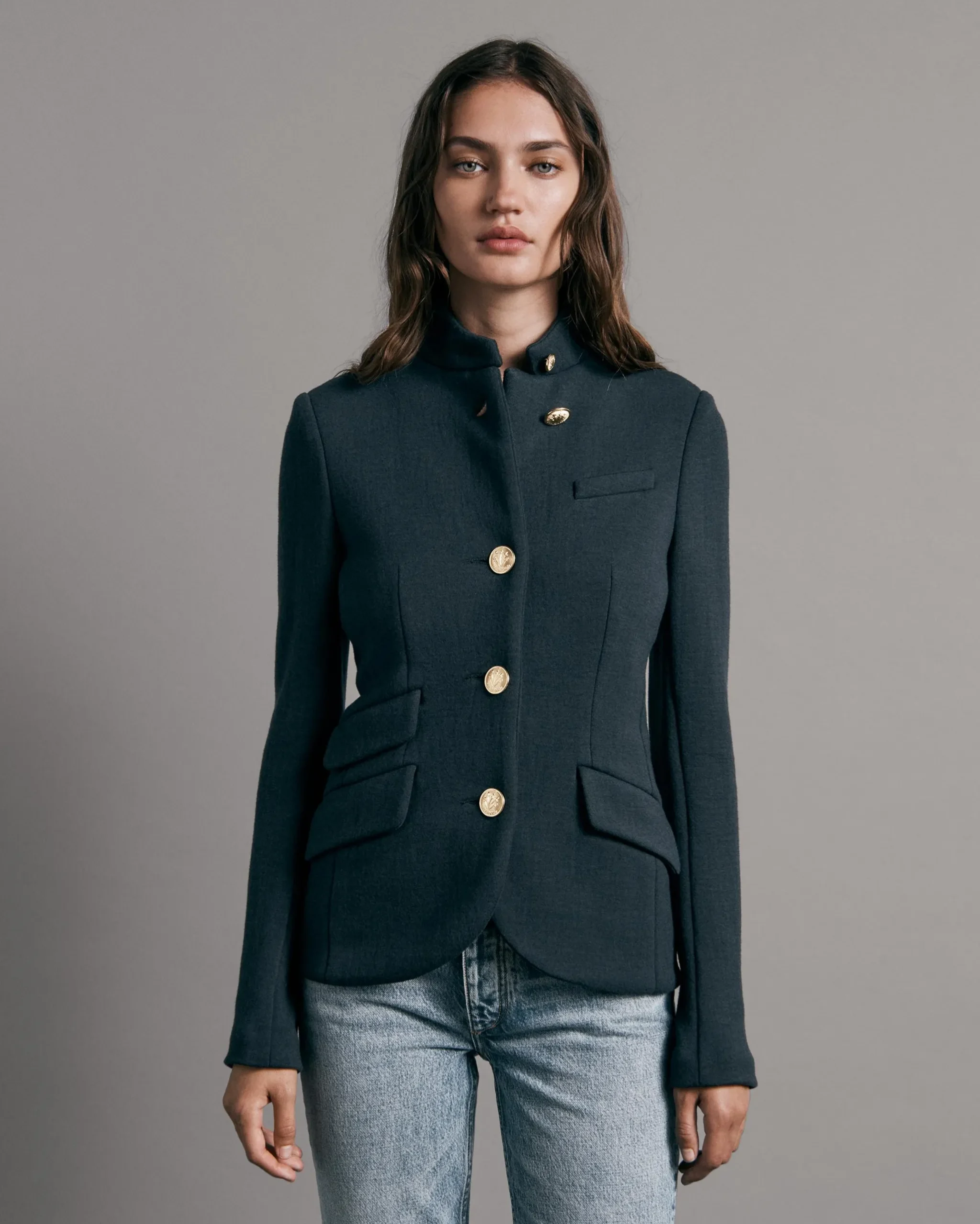 rag & bone Slade Cotton Blazer Salute New