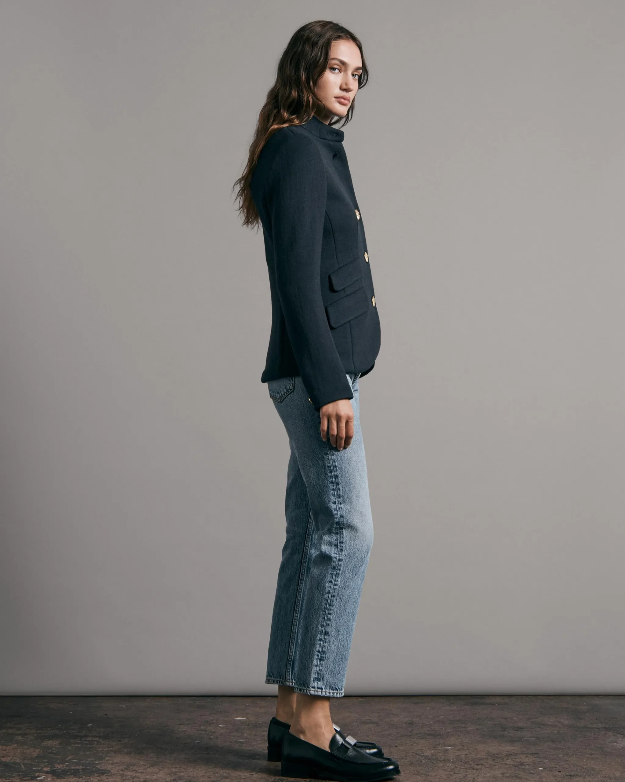 rag & bone Slade Cotton Blazer Salute New