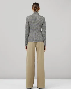 rag & bone Slade Cotton Plaid Blazer Blue Plaid Cheap