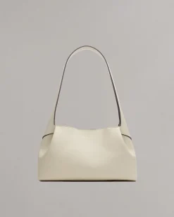 rag & bone Slade Italian Calf Leather Shoulder Bag Antique White Best