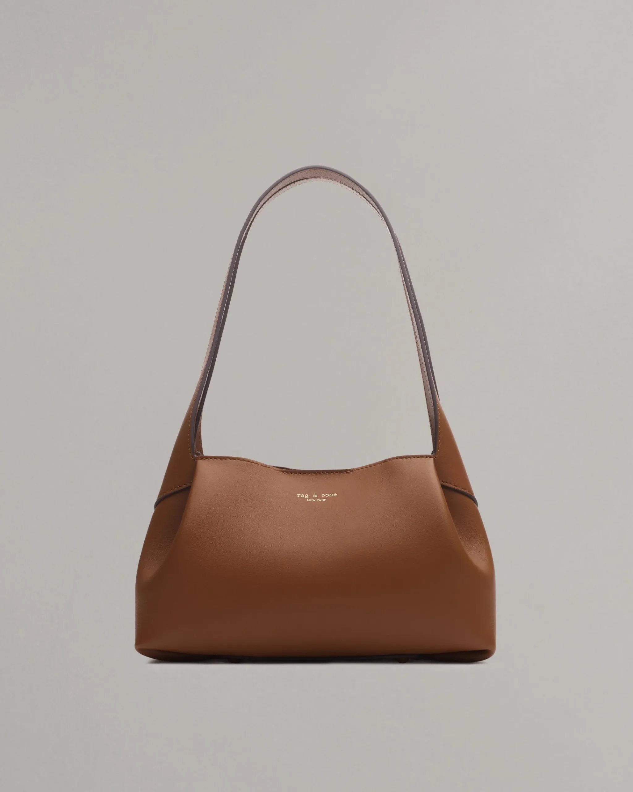rag & bone Slade Italian Calf Leather Shoulder Bag Cognac Online