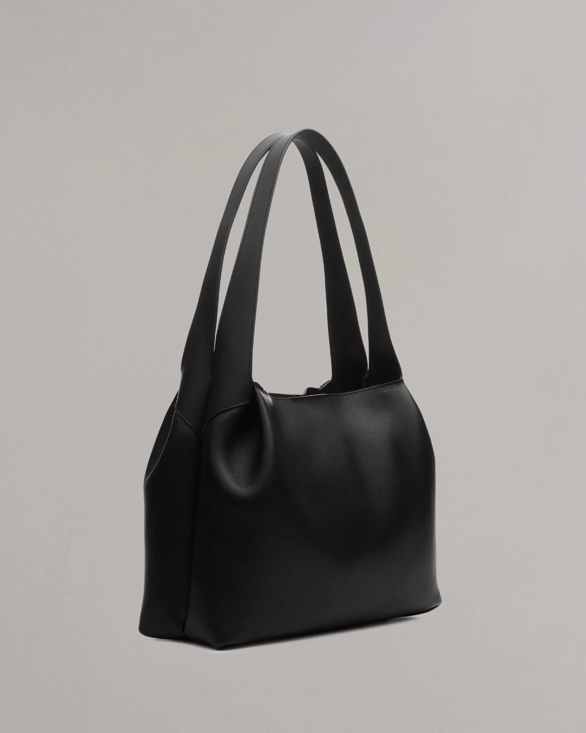rag & bone Slade Italian Calf Leather Tote Bag Black Cheap
