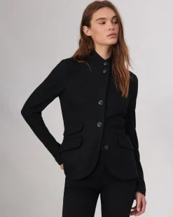 rag & bone Slade Wool Blazer Black Best Sale