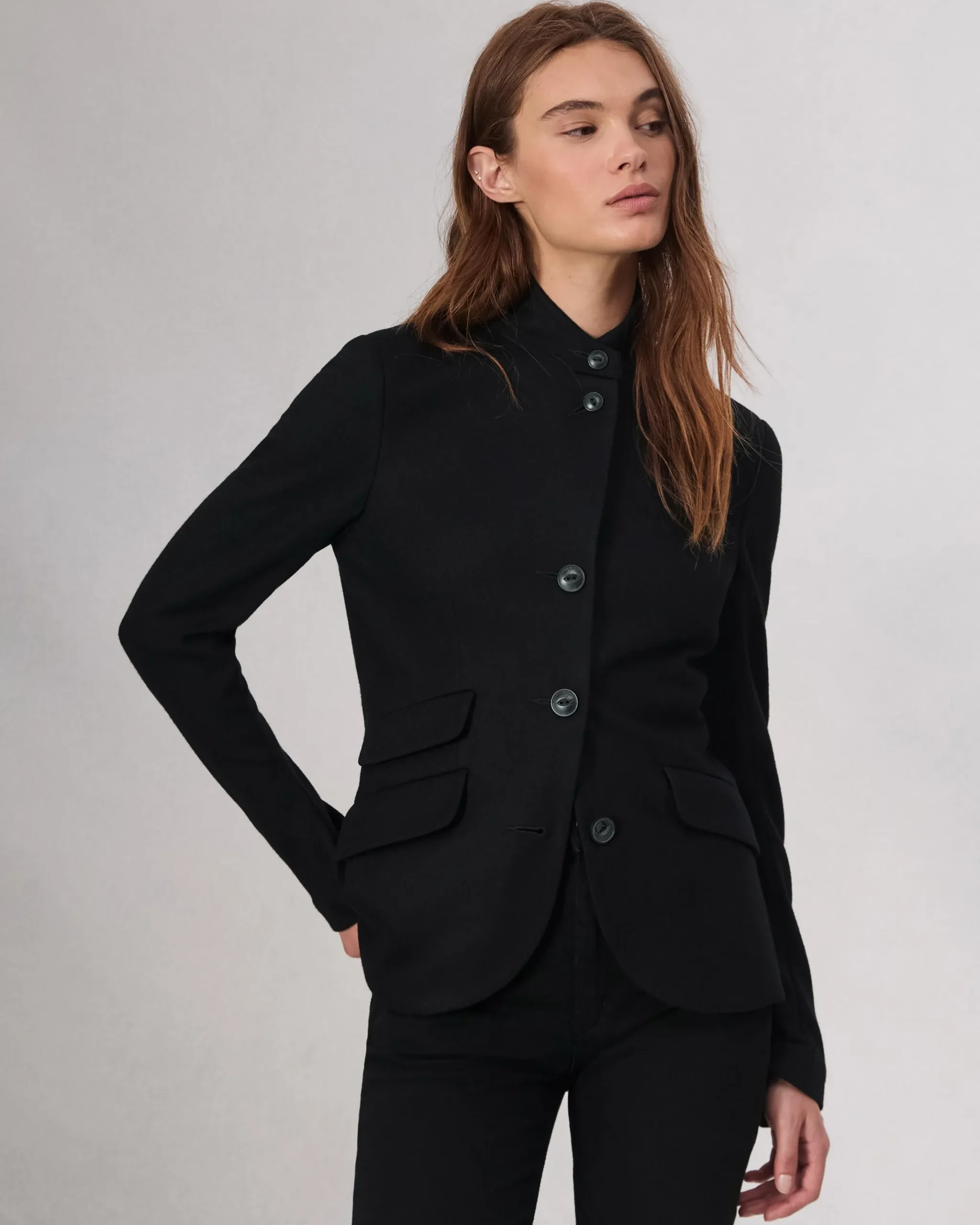 rag & bone Slade Wool Blazer Black Best Sale