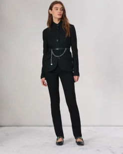 rag & bone Slade Wool Blazer Black Best Sale