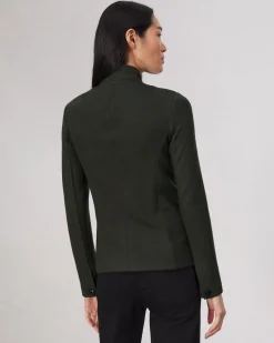 rag & bone Slade Wool Blazer Army Green Fashion