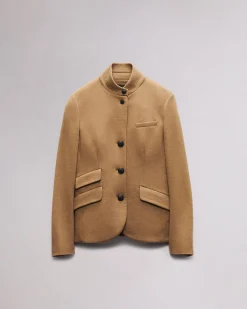 rag & bone Slade Wool Blazer Camel Cheap