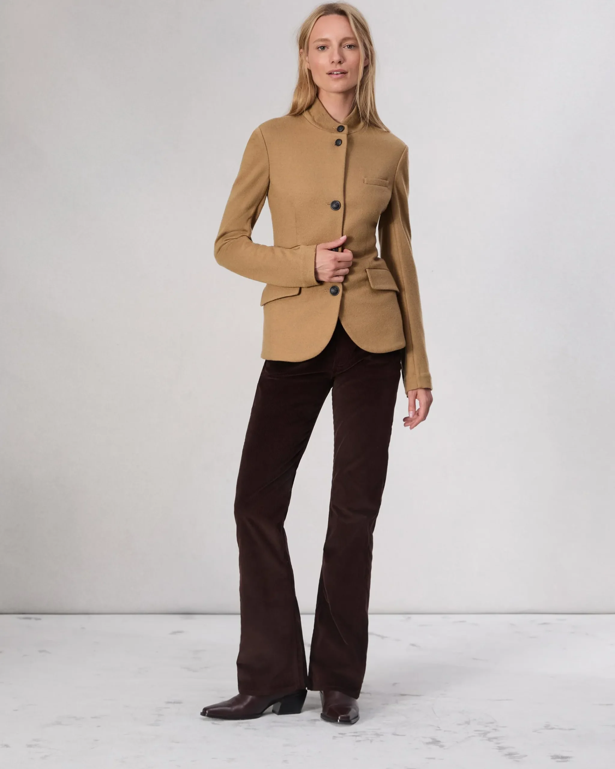 rag & bone Slade Wool Blazer Camel Cheap