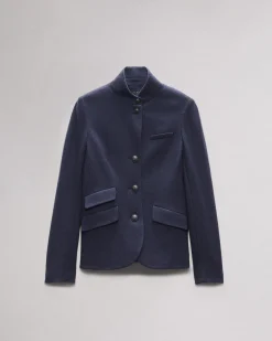 rag & bone Slade Wool Blazer Navy Outlet