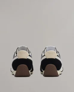rag & bone Slim Retro Runner Sneaker Black Hot