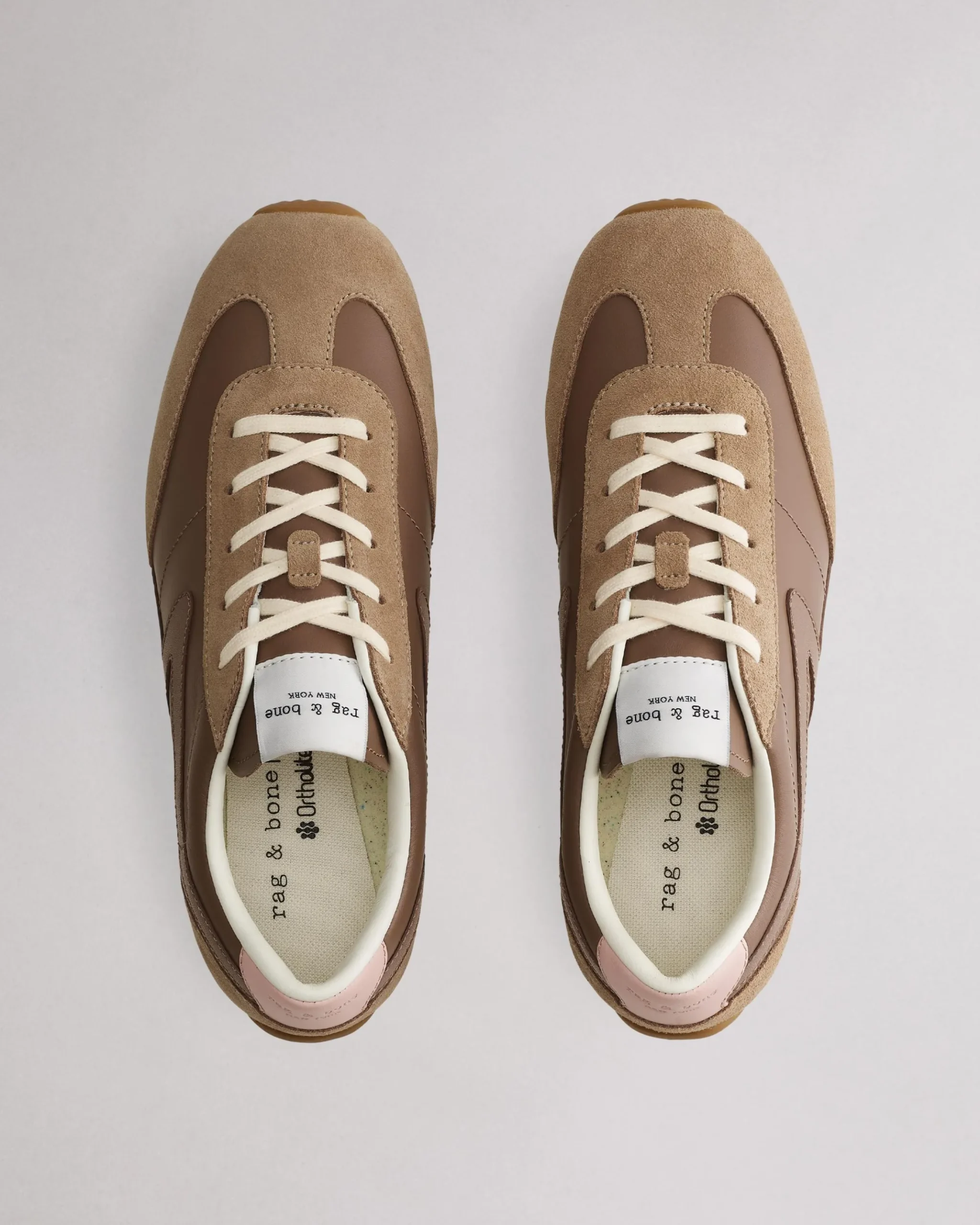 rag & bone Slim Retro Runner Sneaker Mushroom Clearance