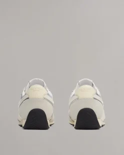 rag & bone Slim Retro Runner Sneaker Silver Sale