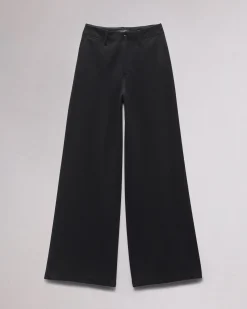 rag & bone Sofie Ponte Full-Length Pant Black Hot