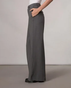 rag & bone Sofie Ponte Full-Length Pant Charcoal Cheap