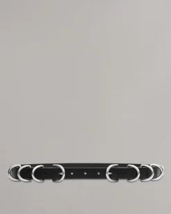 rag & bone Spire Double Buckle Belt Black Outlet