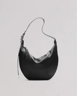 rag & bone Spire Leather Shoulder Bag Black Best