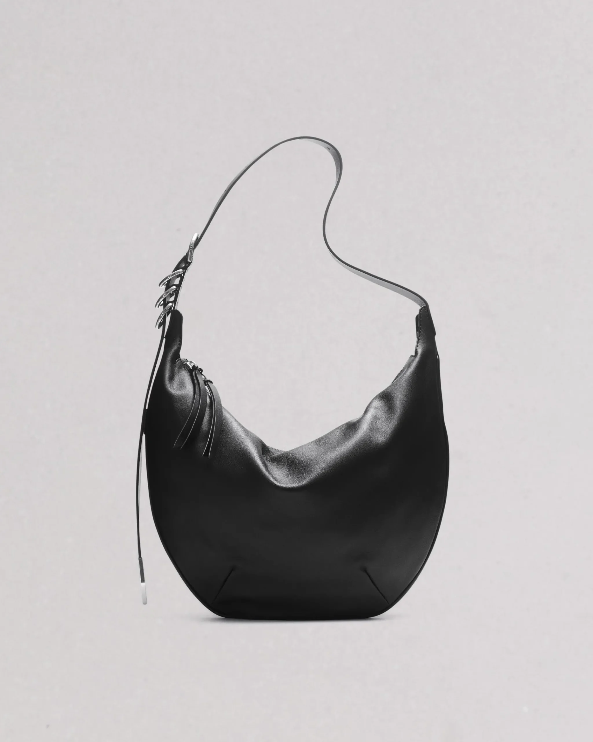 rag & bone Spire Leather Shoulder Bag Black Best