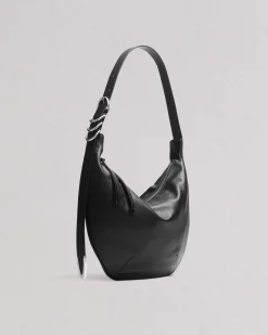 rag & bone Spire Leather Shoulder Bag Black Best