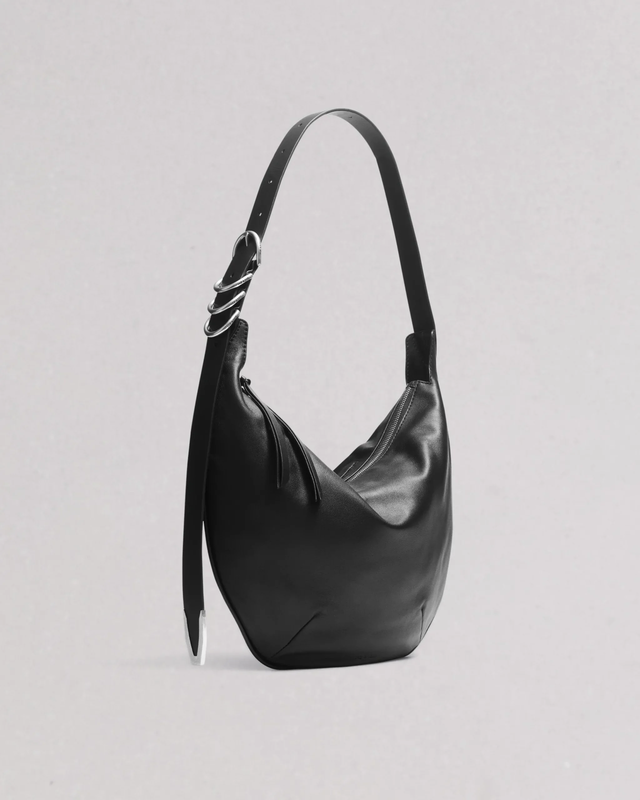 rag & bone Spire Leather Shoulder Bag Black Best