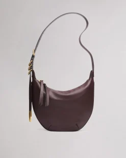 rag & bone Spire Mini Leather Hobo Dark Espresso Flash Sale