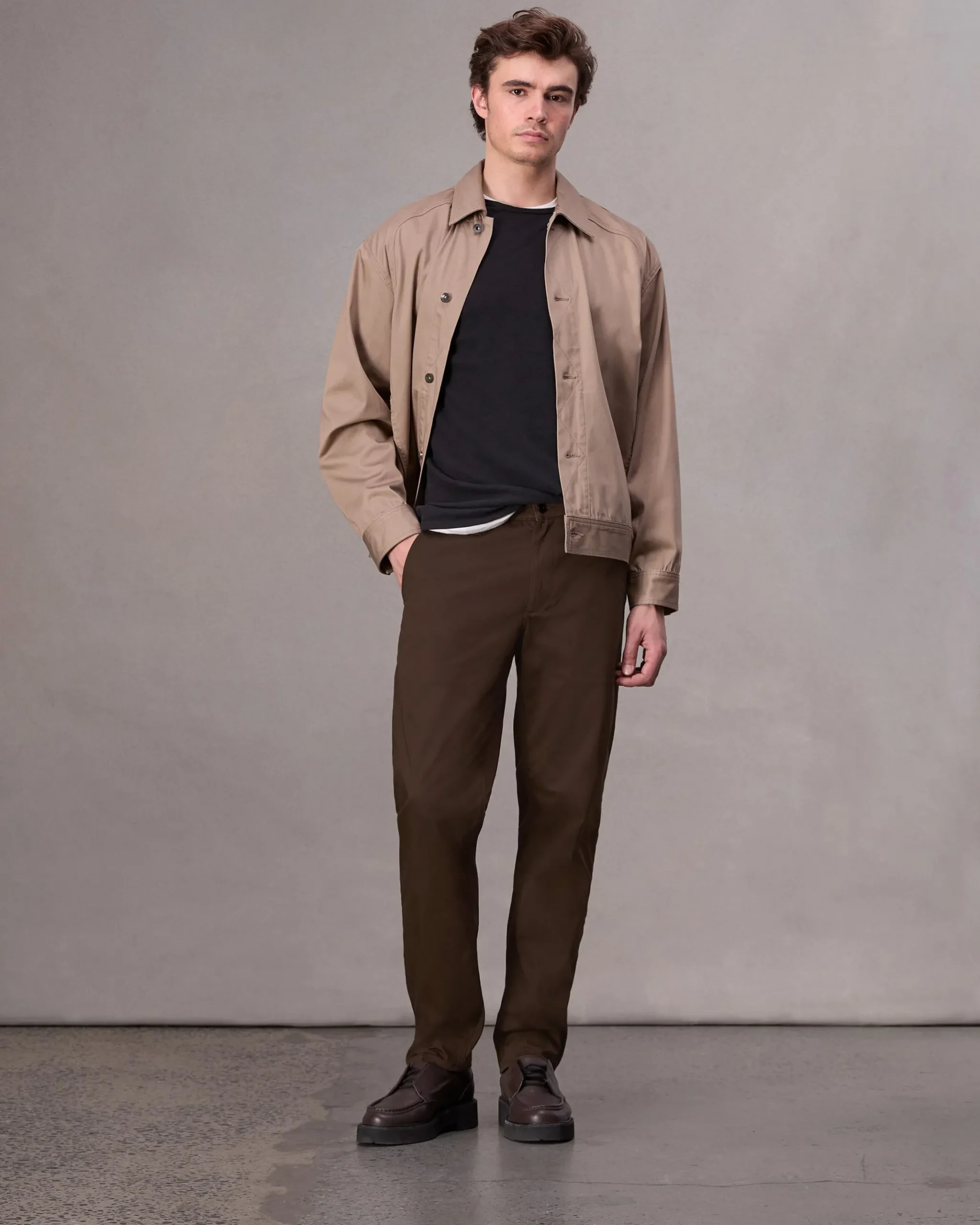 rag & bone Standard Chino Pant Dark Brown Cheap