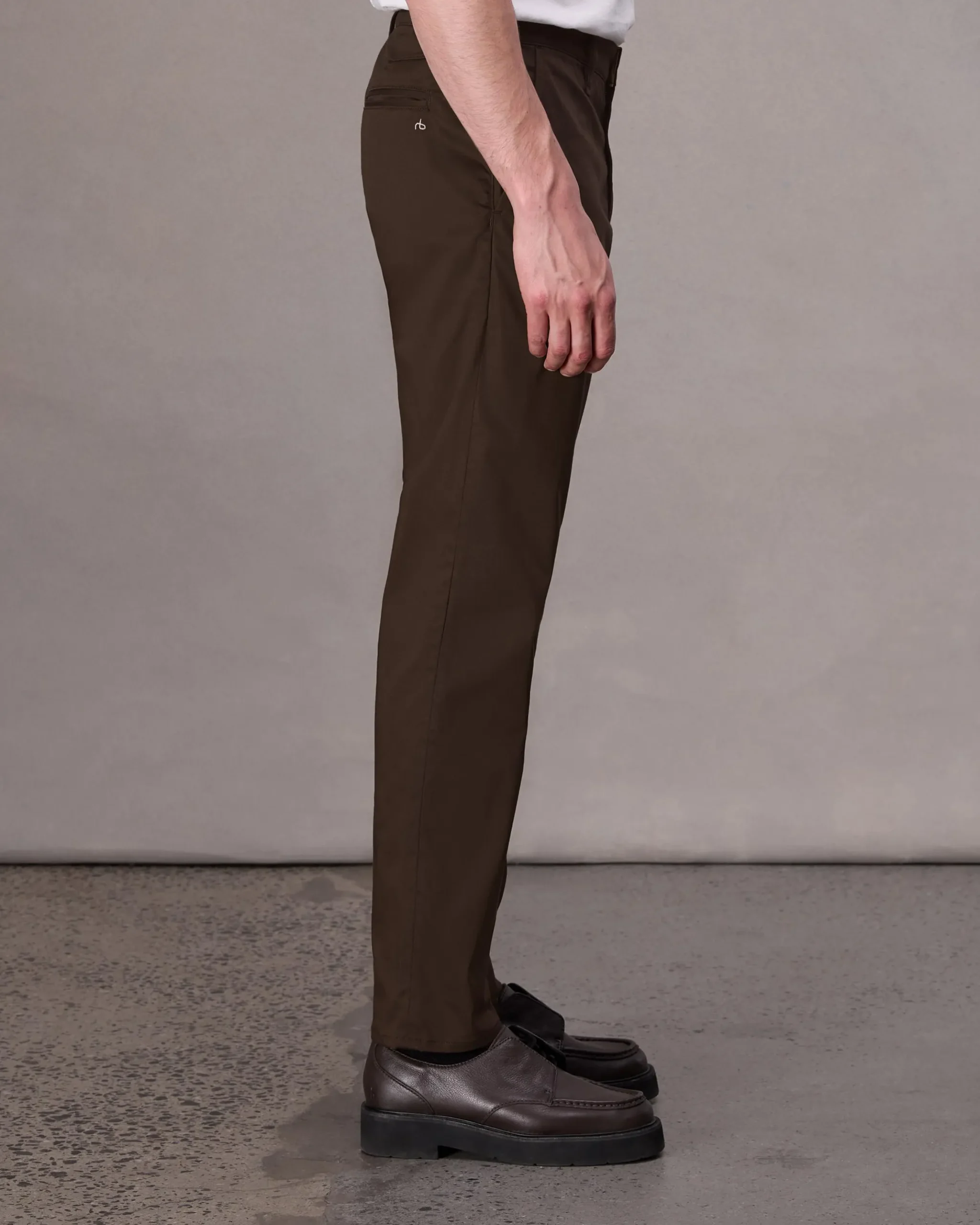 rag & bone Standard Chino Pant Dark Brown Cheap