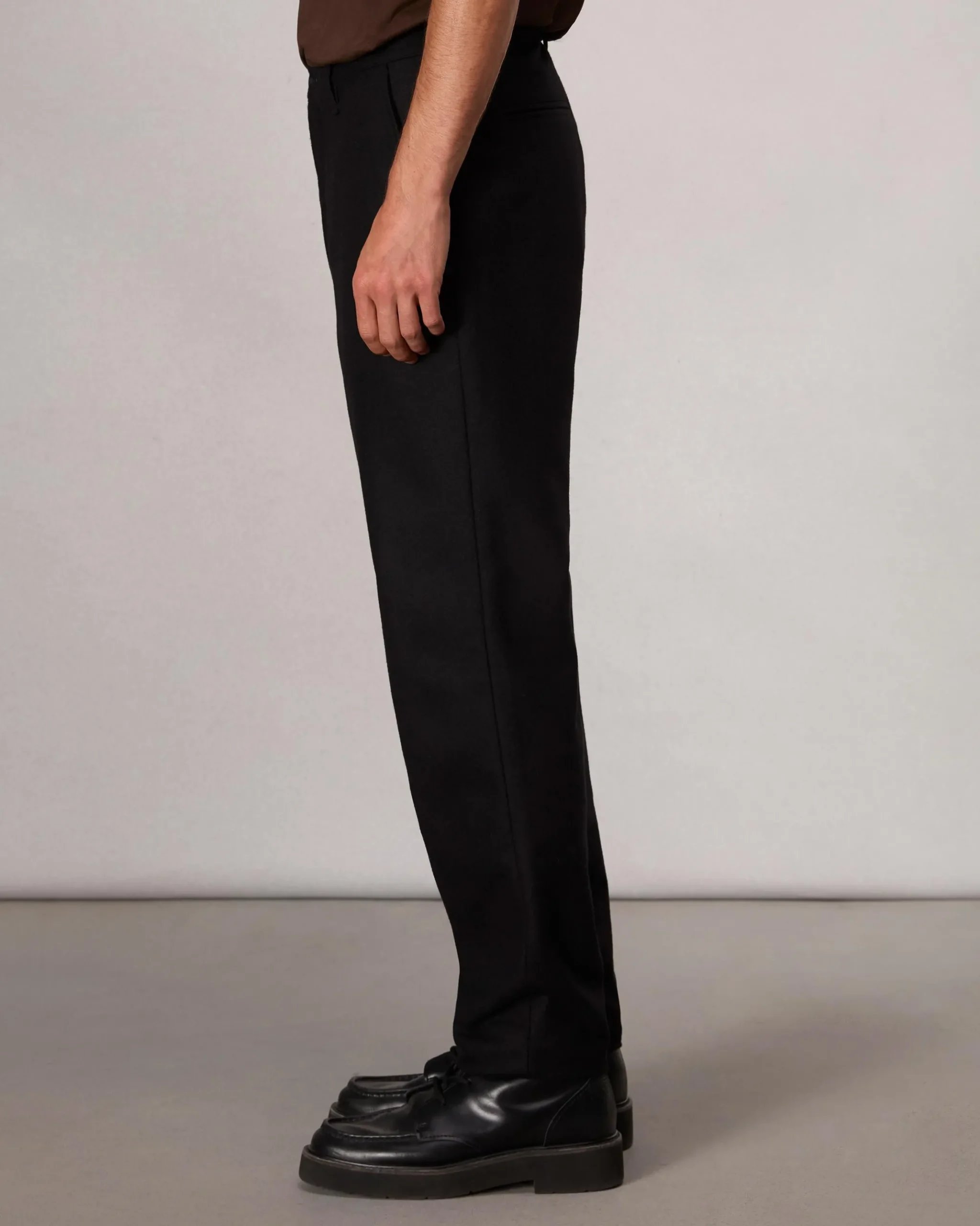 rag & bone Standard Flannel Chino Pant Black Store