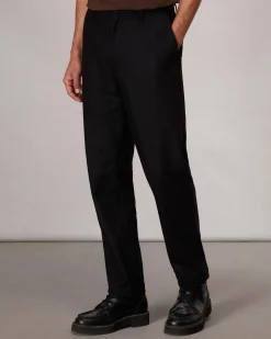rag & bone Standard Flannel Chino Pant Black Store