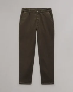 rag & bone Standard Flannel Chino Pant Army Clearance