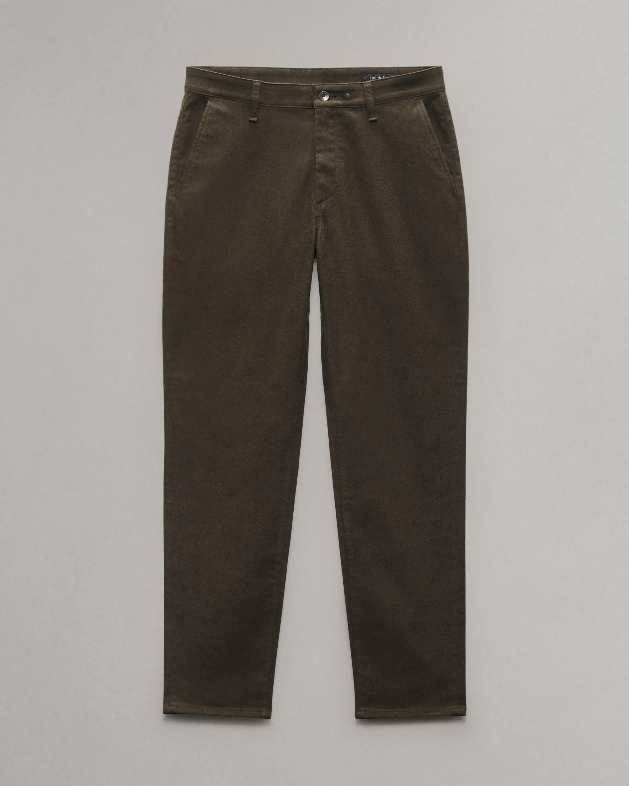 rag & bone Standard Flannel Chino Pant Army Clearance