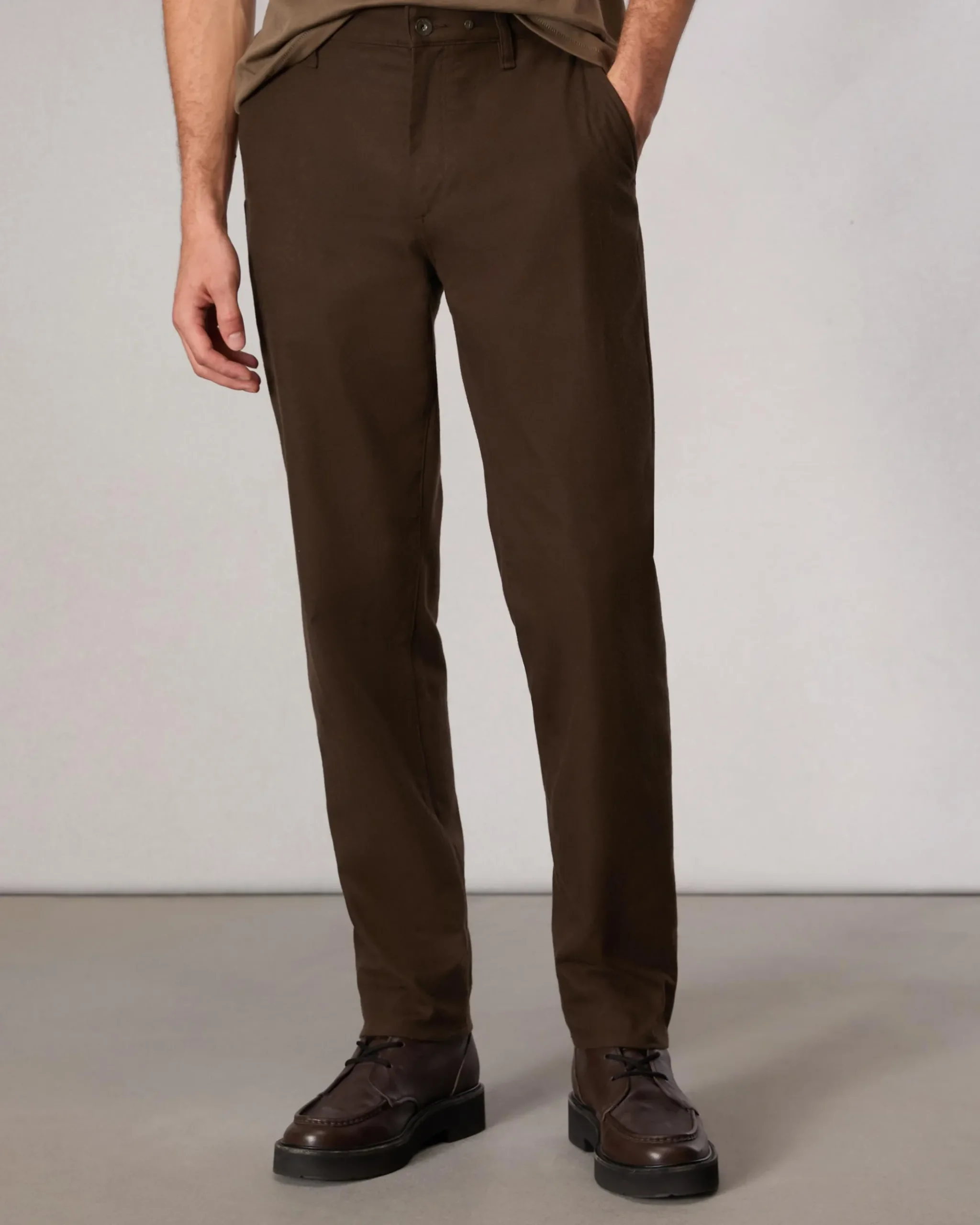 rag & bone Standard Flannel Chino Pant Army Clearance