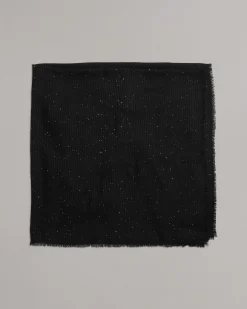 rag & bone Stella Striped Scarf Black Shop