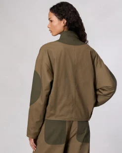 rag & bone Tatum Cotton Jacket Army Sale