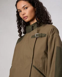 rag & bone Tatum Cotton Jacket Army Sale