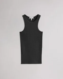 rag & bone The Essential Rib Tank Black Online