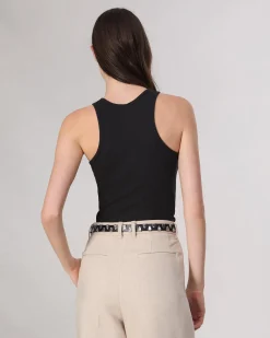 rag & bone The Essential Rib Tank Black Online